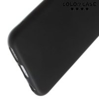 Силиконовый чехол для iPhone 6S / 6 - Матовый Черный