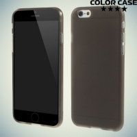 Силиконовый чехол для iPhone 6S / 6 - Матовый Серый