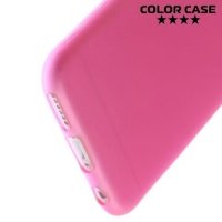 Силиконовый чехол для iPhone 6S / 6 - Матовый Розовый