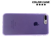 Силиконовый чехол для iPhone 8 Plus / 7 Plus - Глянцевый Фиолетовый
