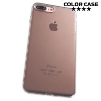 Силиконовый чехол для iPhone 8 Plus / 7 Plus - Глянцевый Серый