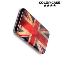 Силиконовый чехол для iPhone 8/7 - с рисунком Британский флаг