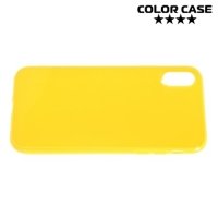 Силиконовый чехол для iPhone 8 - Глянцевый Желтый