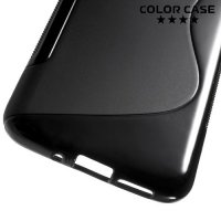 Силиконовый чехол для LG G5 - S-образный Черный