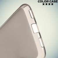Силиконовый чехол для Meizu M3 Note - Матовый Серый