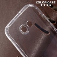Силиконовый чехол для Samsung Galaxy A5 2017 SM-A520F противоударный - Прозрачный