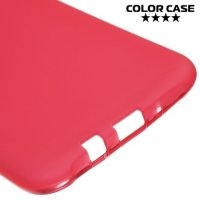 Силиконовый чехол для Samsung Galaxy J7 - Матовый Красный