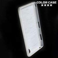 Силиконовый чехол для Sony Xperia Z3 - Глянцевый Белый