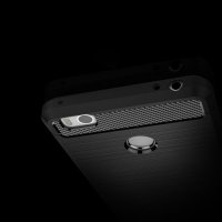 Силиконовый чехол для Xiaomi Mi4s - Матовый Черный