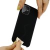 Силиконовый чехол мягкая подкладка из микрофибры для iPhone 11 Черный