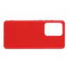 Силиконовый чехол мягкая подкладка из микрофибры для Samsung Galaxy S20 Ultra Красный