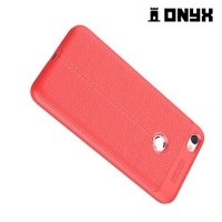 Силиконовый чехол под кожу для Xiaomi Redmi Note 5A 3/32GB - Красный