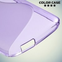 Силиконовый чехол для HTC Desire 526 и 526g+ dual sim - Фиолетовый