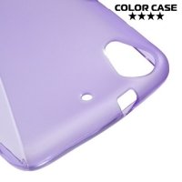 Силиконовый чехол для HTC Desire 626 / 628 - Фиолетовый