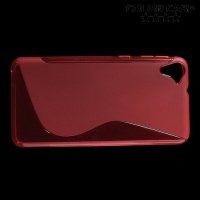 Силиконовый чехол для HTC Desire 826 dual sim - Красный