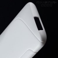 Силиконовый чехол для HTC One M9 - Белый