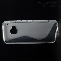 Силиконовый чехол для HTC One M9 - Прозрачный