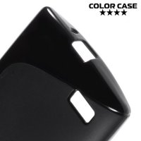 Силиконовый чехол для LG G4s H736 ColorCase - Черный