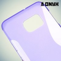 Силиконовый чехол для Samsung Galaxy S6 Edge+ ColorCase - Фиолетовый