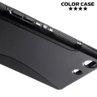 Силиконовый чехол для Sony Xperia M5 и M5 Dual - Черный