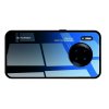 Силиконовый Градиентный Устойчивый к Царапинам Стеклянный Чехол для Huawei Mate 30 Pro Синий / Черный