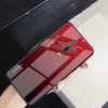 Силиконовый Градиентный Устойчивый к Царапинам Стеклянный Чехол для Xiaomi Mi 9T / Mi 9T Pro Красный / Черный