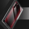 Силиконовый Градиентный Устойчивый к Царапинам Стеклянный Чехол для Xiaomi Redmi Note 8 Красный