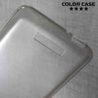 Тонкий силиконовый чехол для Asus ZenFone 3 Max ZC520TL - Серый
