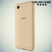 Тонкий силиконовый чехол для Asus Zenfone 3s Max ZC521TL - Прозрачный