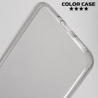 Тонкий силиконовый чехол для HTC Desire 10 pro - Серый
