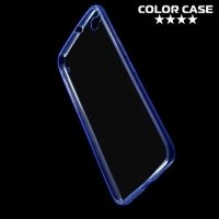 Тонкий силиконовый чехол для HTC One X9 - Синий