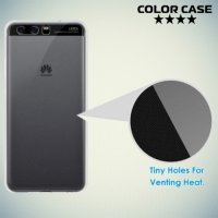 Тонкий силиконовый чехол для Huawei P10 - Прозрачный