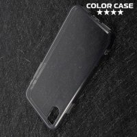 Тонкий силиконовый чехол для iPhone 8 - Серый