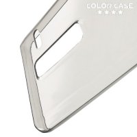 Тонкий силиконовый чехол для LG Class H650E - Серый