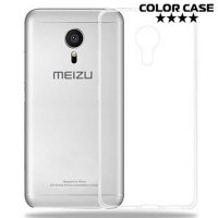 Тонкий силиконовый чехол для Meizu m3 mini / m3s mini - Прозрачный