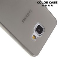 Тонкий силиконовый чехол для Samsung Galaxy A5 2016 SM-A510F - Серый
