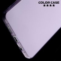 Тонкий силиконовый чехол для Samsung Galaxy A5 2016 SM-A510F - Фиолетовый