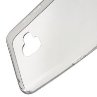 Тонкий силиконовый чехол для Samsung Galaxy A9 - Серый