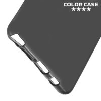 Тонкий силиконовый чехол для Samsung Galaxy Note 7 - Черный