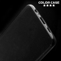 Тонкий силиконовый чехол для Samsung Galaxy S6 Edge Plus - Серый