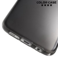 Тонкий силиконовый чехол для Samsung Galaxy S7 Edge - Серый