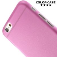 Ультратонкий кейс чехол для iPhone 6S / 6-Розовый