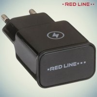 Универсальная зарядка для телефона 2.1А USB Red Line черный