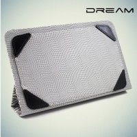 Универсальный чехол для планшета 7 дюймов Dream - узор белый