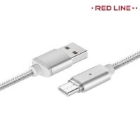 Универсальный магнитный кабель USB Type-C - Серебристый