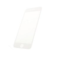 Закаленное 3D защитное стекло на весь экран с рамкой для iPhone 8 Plus / 7 Plus - Белый