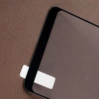 Закаленное защитное стекло для LG Q Stylus+ Q710 на весь экран - Черный