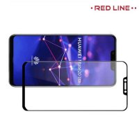 Защитное стекло для Huawei Mate 20 lite - Черный Red Line