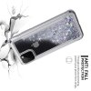 Жидкий переливающийся чехол с блестками для iPhone 11 Pro Серебряный