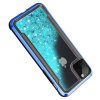 Жидкий переливающийся чехол с блестками для iPhone 11 Синий